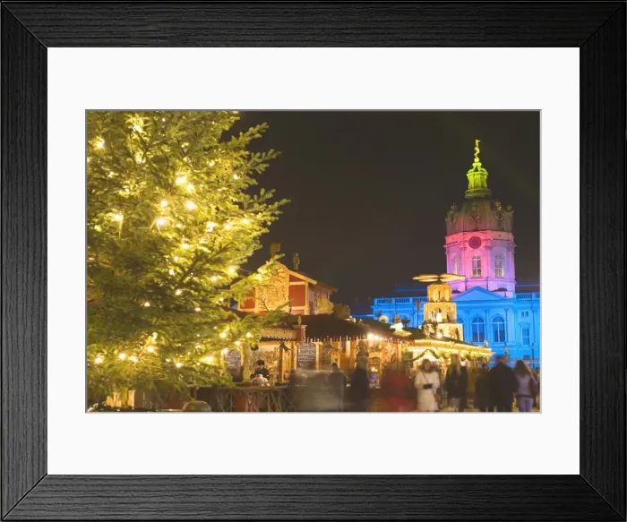 Framed Print : Schloss-garten at Christmas time, Charlotteburg, Berlin, Germany, Europe Framed Print : Schloss-garten at Christmas time, Charlotteburg, Berlin, Germany, Europe