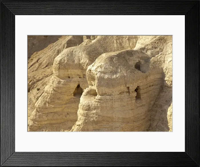 Framed Print : Qumran caves, Israel, Middle East Framed Print : Qumran caves, Israel, Middle East