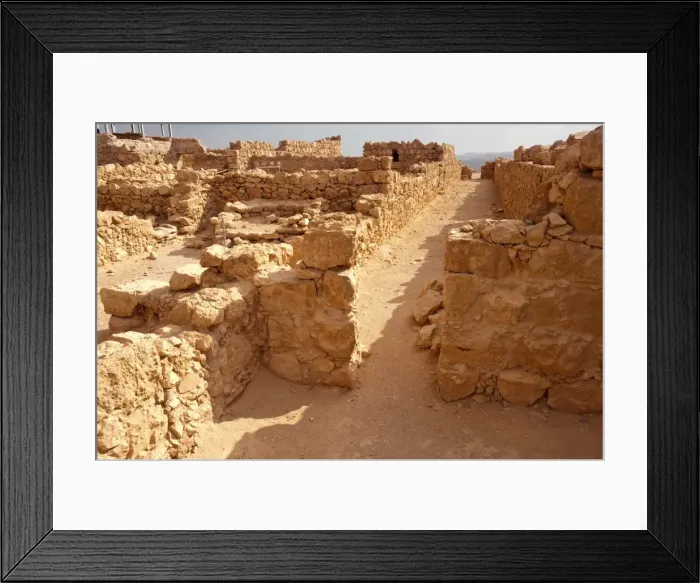 Framed Print : Massada, UNESCO World Heritage Site, Israel, Middle East Framed Print : Massada, UNESCO World Heritage Site, Israel, Middle East