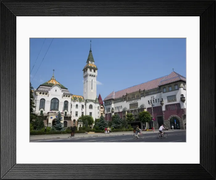 Framed Print : County Council Building and Culture Palace, Targu Mures, Transylvania, Romania, Europe Framed Print : County Council Building and Culture Palace, Targu Mures, Transylvania, Romania, Europe