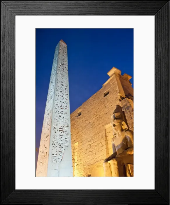 Framed Print : Luxor Temple, Luxor, UNESCO World Heritage Site, Thebes, Egypt, North Africa, Africa Framed Print : Luxor Temple, Luxor, UNESCO World Heritage Site, Thebes, Egypt, North Africa, Africa