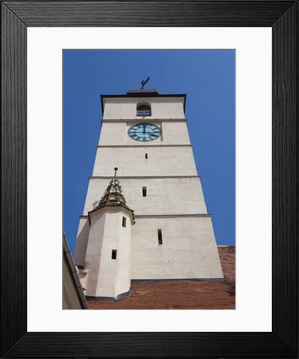 Framed Print : Mica square, Sibiu, Transylvania, Romania, Europe Framed Print : Mica square, Sibiu, Transylvania, Romania, Europe