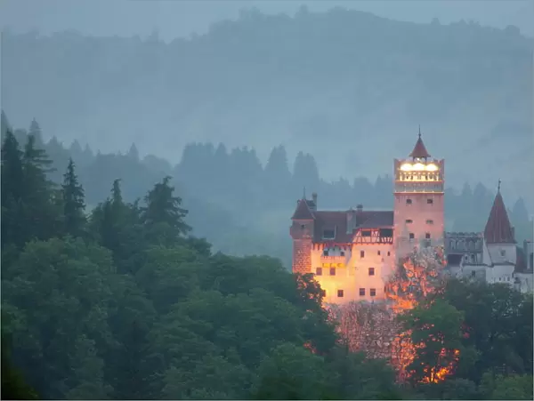 Bran castle (Dracula castle), Bran, Transylvania, Romania, Europe