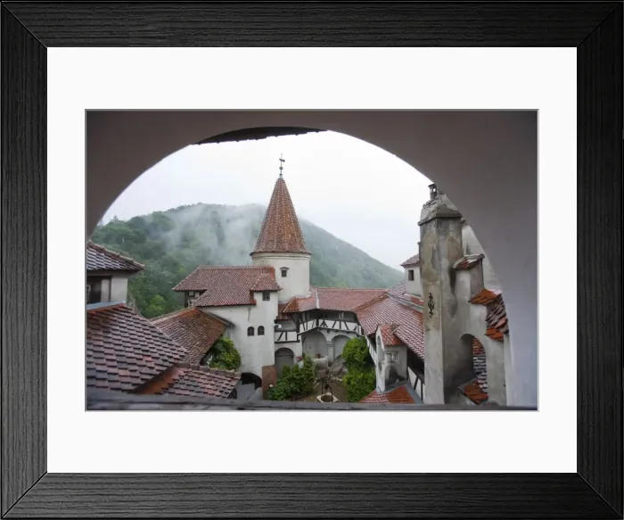 Framed Print : Bran castle (Dracula castle), Bran, Transylvania, Romania, Europe Framed Print : Bran castle (Dracula castle), Bran, Transylvania, Romania, Europe