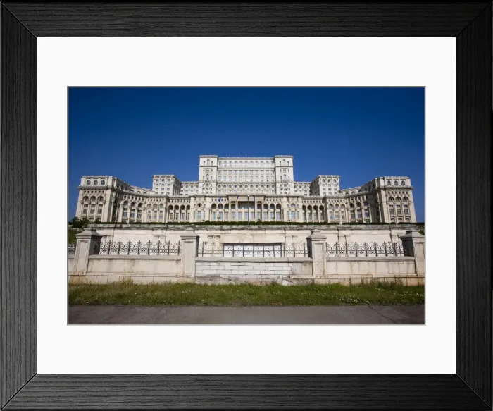 Framed Print : Palace of Parliament, former Ceausescu Palace, Bucharest, Romania, Europe Framed Print : Palace of Parliament, former Ceausescu Palace, Bucharest, Romania, Europe
