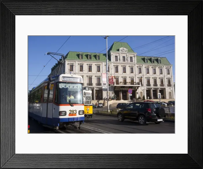 Framed Print : Unirii square, Iasi, Romania, Europe Framed Print : Unirii square, Iasi, Romania, Europe
