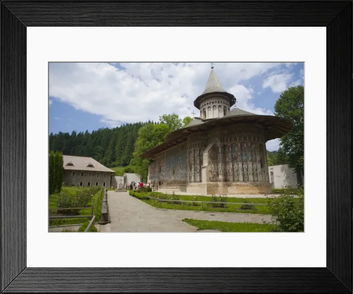 Framed Print : Voronet Monastery, UNESCO World Heritage Site, Bucovina, Romania, Europe Framed Print : Voronet Monastery, UNESCO World Heritage Site, Bucovina, Romania, Europe