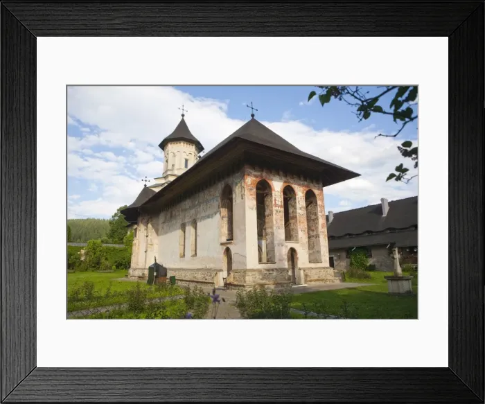 Framed Print : Moldovita Monastery, UNESCO World Heritage Site, Bucovina, Romania, Europe Framed Print : Moldovita Monastery, UNESCO World Heritage Site, Bucovina, Romania, Europe