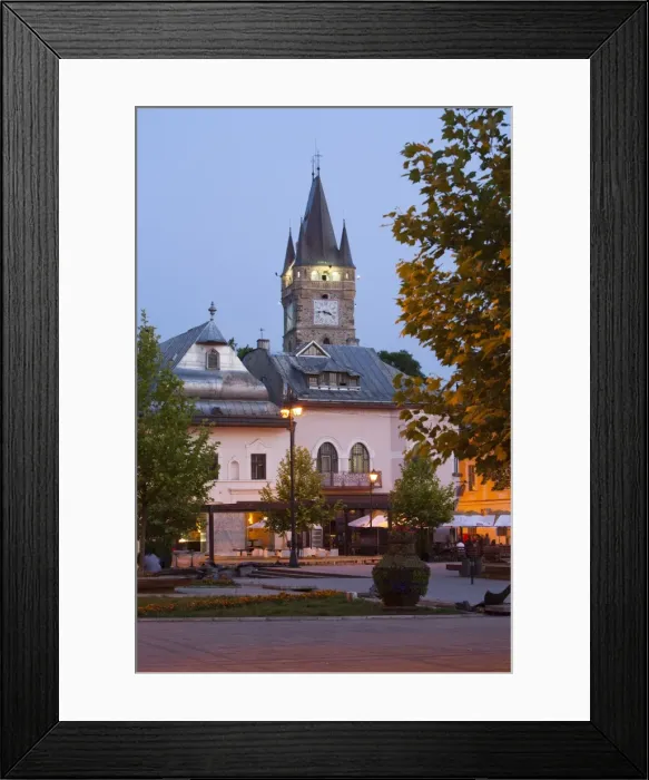 Framed Print : Stephens tower, Libertatii square, Baia Mare, Maramures, Romania, Europe Framed Print : Stephens tower, Libertatii square, Baia Mare, Maramures, Romania, Europe
