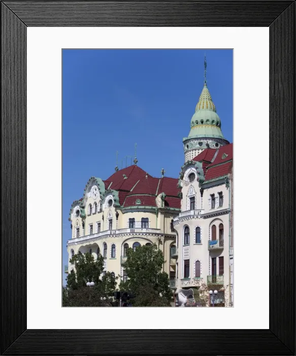 Framed Print : Unirii square, Oradea, Romania, Romania Framed Print : Unirii square, Oradea, Romania, Romania