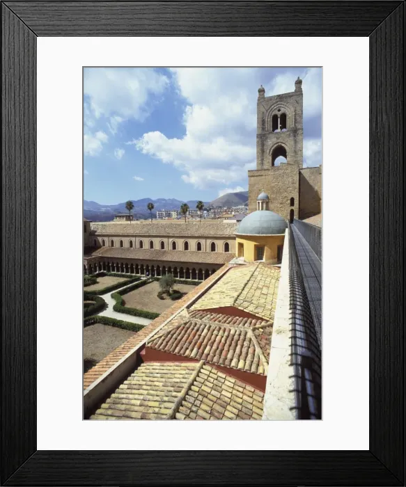 Framed Print : Cathedral, Monreale, Palermo, Sicily, Italy, Europe Framed Print : Cathedral, Monreale, Palermo, Sicily, Italy, Europe