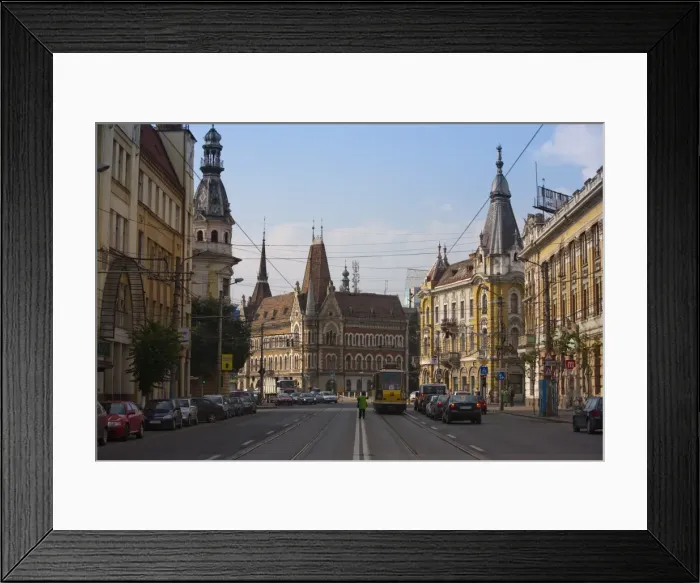 Framed Print : Regele Ferdinand Street, Cluj Napoca, Transylvania, Romania, Europe Framed Print : Regele Ferdinand Street, Cluj Napoca, Transylvania, Romania, Europe