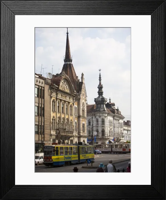 Framed Print : Memorandumului Boulevard, Cluj Napoca, Transylvania, Romania, Europe Framed Print : Memorandumului Boulevard, Cluj Napoca, Transylvania, Romania, Europe