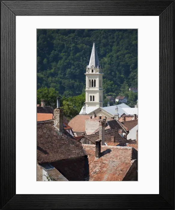 Framed Print : Roman Catholic church, Sighisoara, UNESCO World Heritage Site, Transylvania Framed Print : Roman Catholic church, Sighisoara, UNESCO World Heritage Site, Transylvania