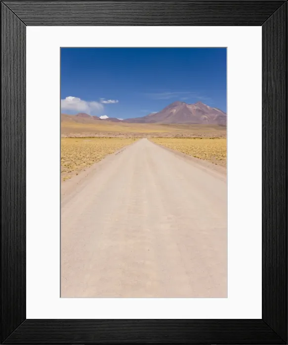 Framed Print : The peak of Cerro Miniques at 5910m, Los Flamencos National Reserve, Atacama Desert Framed Print : The peak of Cerro Miniques at 5910m, Los Flamencos National Reserve, Atacama Desert