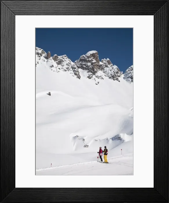 Framed Print : Newly groomed piste, St. Anton am Arlberg, Tirol, Austrian Alps, Austria, Europe Framed Print : Newly groomed piste, St. Anton am Arlberg, Tirol, Austrian Alps, Austria, Europe