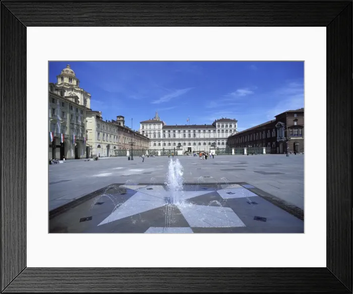 Framed Print : Piazza Castello, Turin, Piedmont, Italy, Europe Framed Print : Piazza Castello, Turin, Piedmont, Italy, Europe