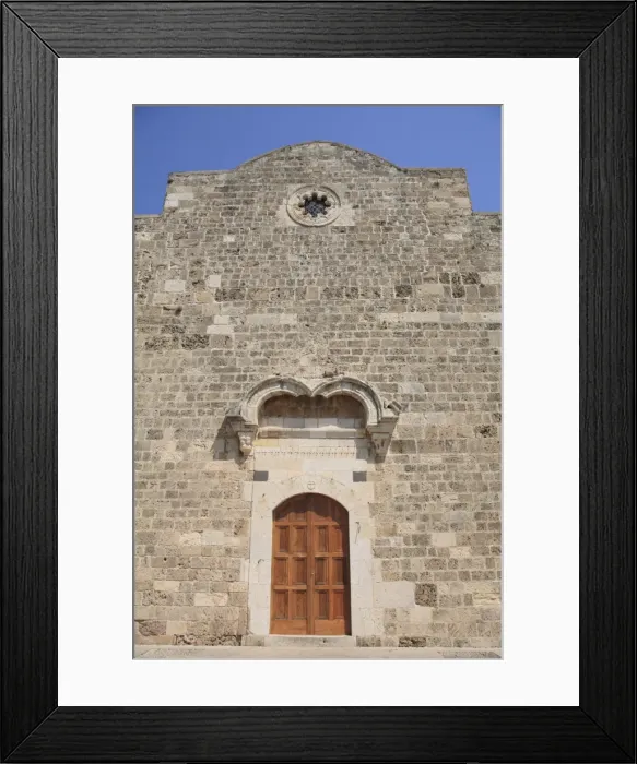 Framed Print : Church of St. John the Baptist, Byblos, Jbail, Lebanon, Middle East Framed Print : Church of St. John the Baptist, Byblos, Jbail, Lebanon, Middle East