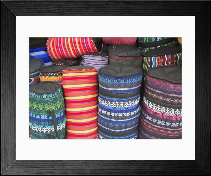 Framed Print : Handicraft Market, Panajachel, Lake Atitlan, Guatemala, Central America Framed Print : Handicraft Market, Panajachel, Lake Atitlan, Guatemala, Central America
