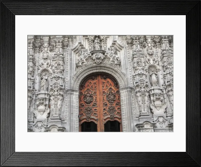 Framed Print : Facade, Sagrario Metropolitano, Zocalo, Plaza de la Constitucion, Mexico City Framed Print : Facade, Sagrario Metropolitano, Zocalo, Plaza de la Constitucion, Mexico City