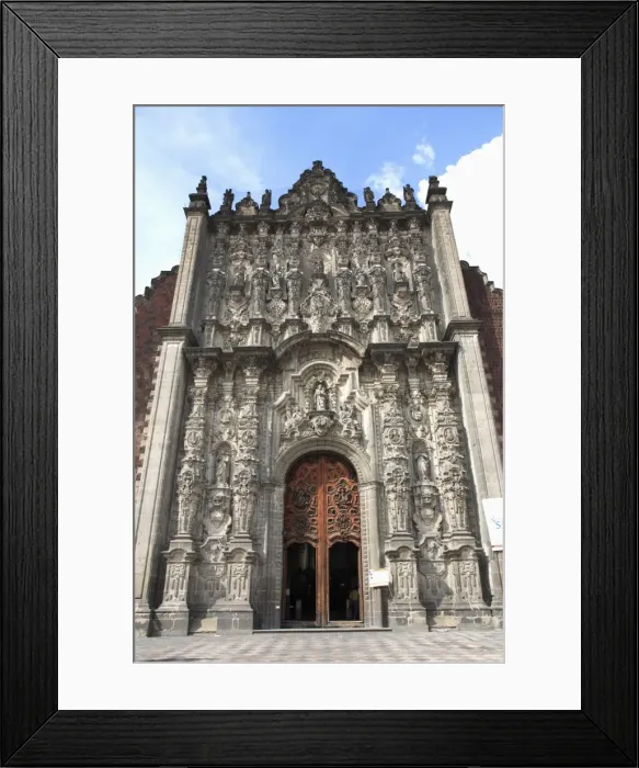 Framed Print : Sagrario Metropolitano, Zocalo, Plaza de la Constitucion, Mexico City, Mexico Framed Print : Sagrario Metropolitano, Zocalo, Plaza de la Constitucion, Mexico City, Mexico