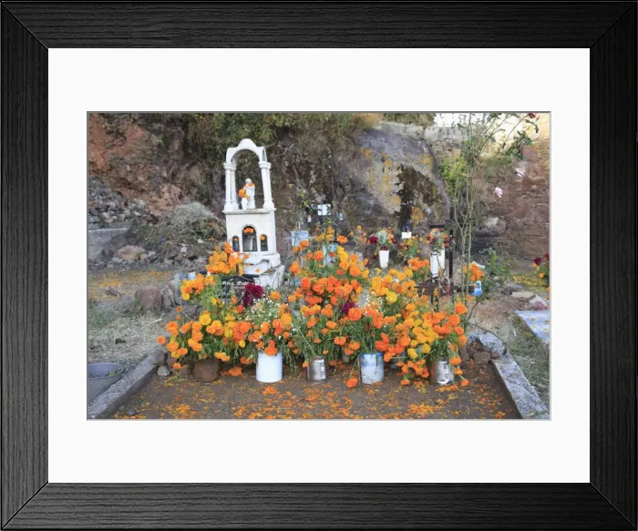 Framed Print : Decorated graves, Cemetery, Janitzio Island, Day of the Dead, Lake Patzcuaro Framed Print : Decorated graves, Cemetery, Janitzio Island, Day of the Dead, Lake Patzcuaro