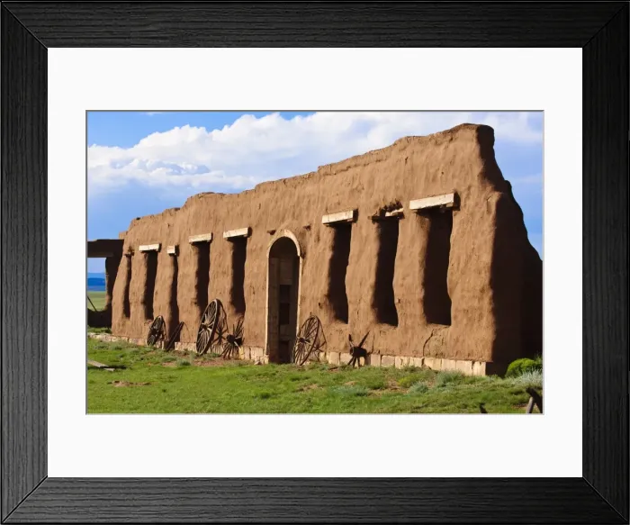 Framed Print : Fort Union National Monument and Santa Fe National Historic Trail, New Mexico Framed Print : Fort Union National Monument and Santa Fe National Historic Trail, New Mexico