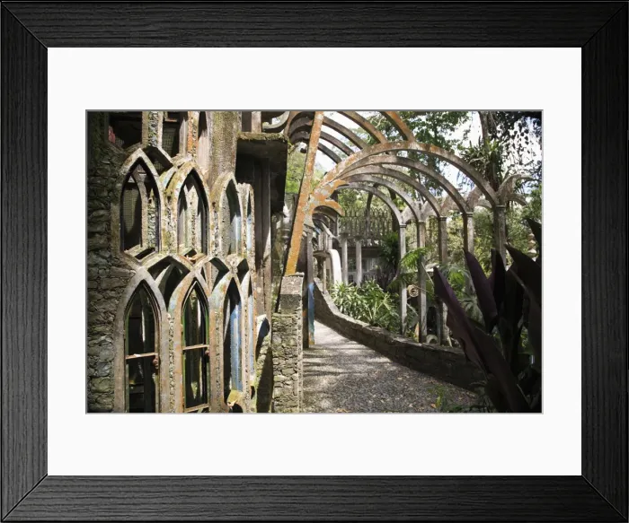Framed Print : Las Pozas (the Pools), surrealist sculpture garden and architecture created by Edward James an eccentric English aristocrat, Xilitla, San Luis Potosi state, Mexico Framed Print : Las Pozas (the Pools), surrealist sculpture garden and architecture created by Edward James an eccentric English aristocrat, Xilitla, San Luis Potosi state, Mexico
