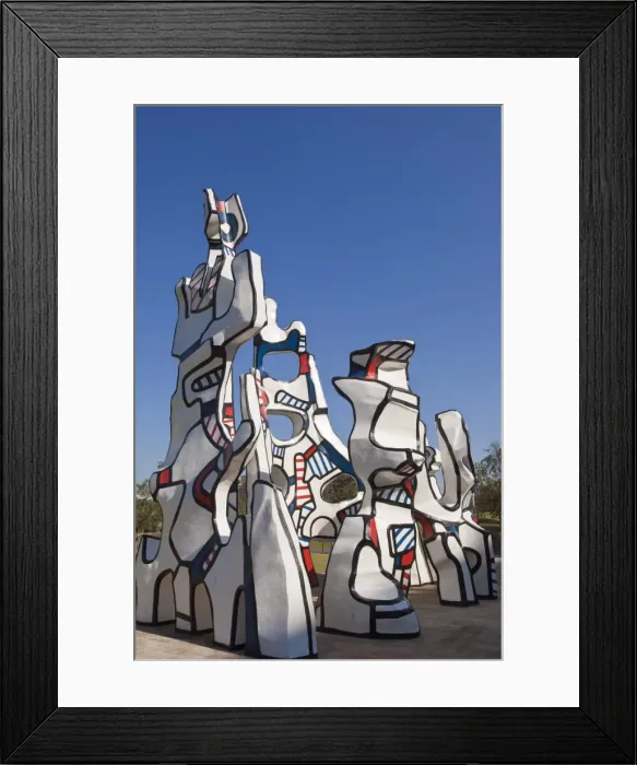 Framed Print : Monument Au Fantome outdoor sculpture, Houston, Texas, United States of America Framed Print : Monument Au Fantome outdoor sculpture, Houston, Texas, United States of America