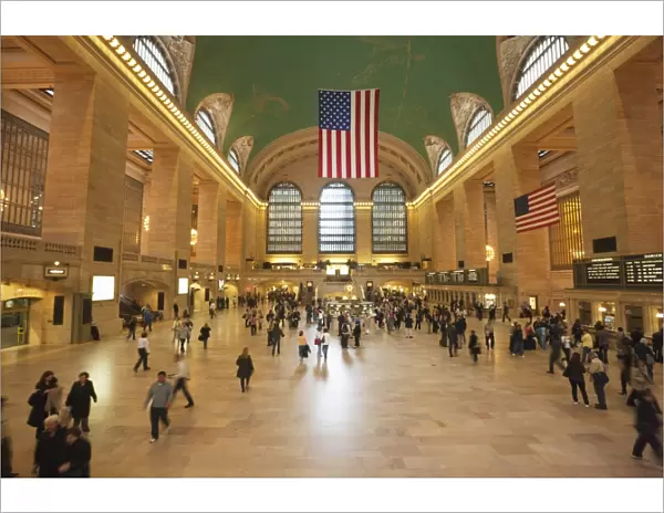 Main Concourse in Grand Central Terminal, Rail station, New York City, New York