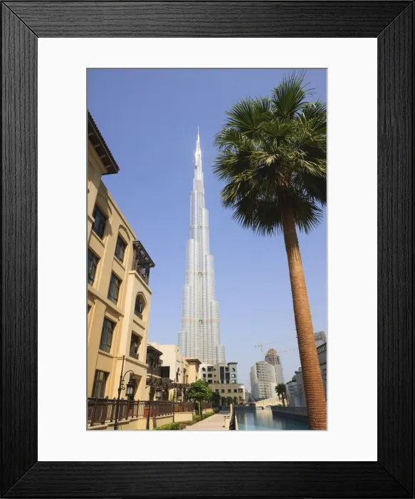 Framed Print : Burj Khalifa, formerly the Burj Dubai (Dubai Tower), the tallest tower in the world at 818m Framed Print : Burj Khalifa, formerly the Burj Dubai (Dubai Tower), the tallest tower in the world at 818m