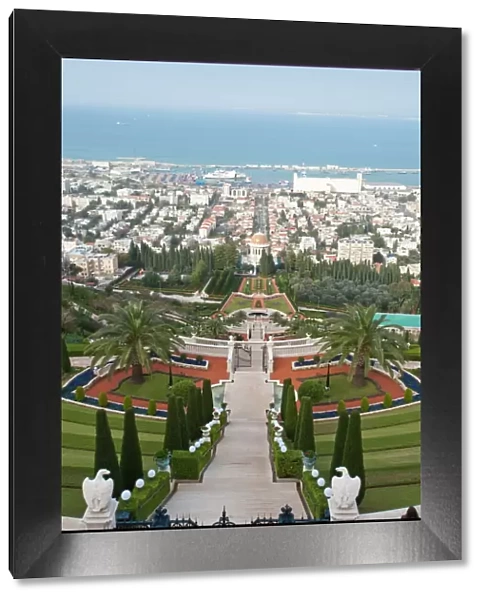 Shrine of the Bab, Bahai Gardens, Haifa, Israel, Middl eEast