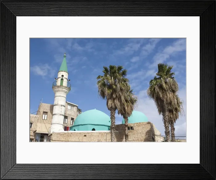 Framed Print : Sinan Pasha Mosque, Akko (Acre), Israel, Middle East Framed Print : Sinan Pasha Mosque, Akko (Acre), Israel, Middle East