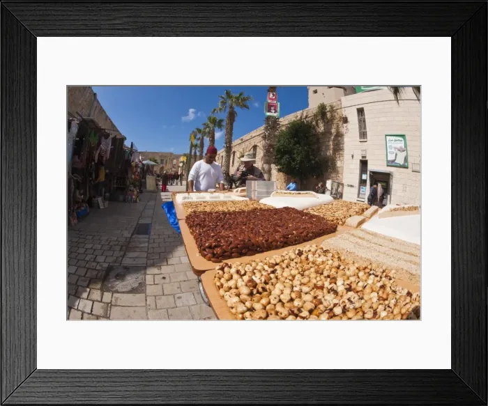 Framed Print : Arab market, Akko (Acre), Israel, Middle East Framed Print : Arab market, Akko (Acre), Israel, Middle East