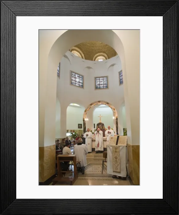 Framed Print : Church of the Beatitudes, Galilee, Israel, Middle East Framed Print : Church of the Beatitudes, Galilee, Israel, Middle East