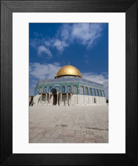 Framed Print : Dome of the Rock, Jerusalem, Israel, Middle East Framed Print : Dome of the Rock, Jerusalem, Israel, Middle East