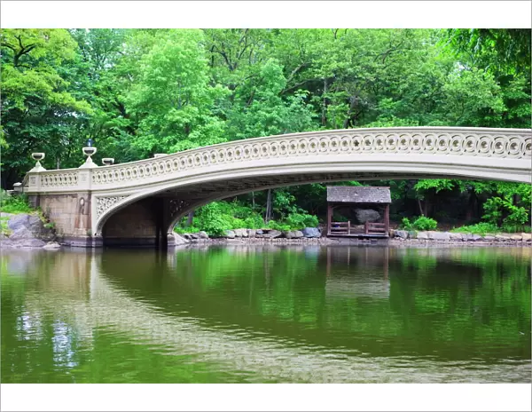 Bow Bridge, Central Park, Manhattan, New York City, New York, United States of America