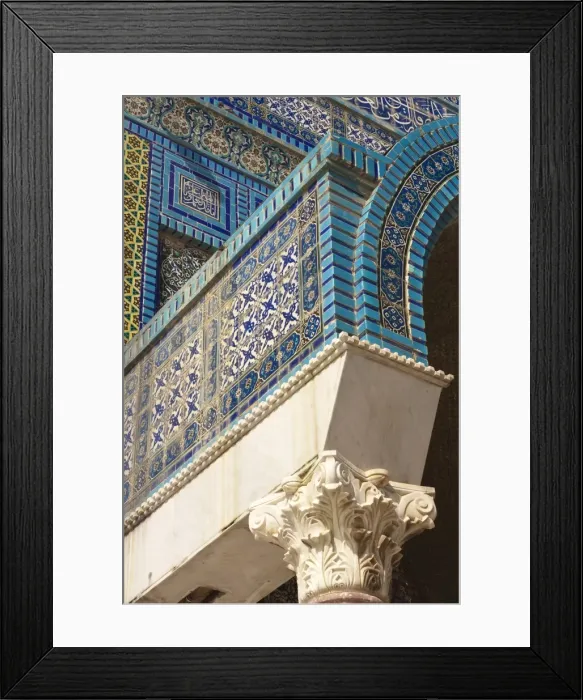 Framed Print : Detail, Dome of the Rock, Jerusalem, Israel, Middle East Framed Print : Detail, Dome of the Rock, Jerusalem, Israel, Middle East