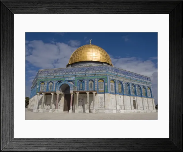 Framed Print : Dome of the Rock, Jerusalem, Israel, Middle East Framed Print : Dome of the Rock, Jerusalem, Israel, Middle East