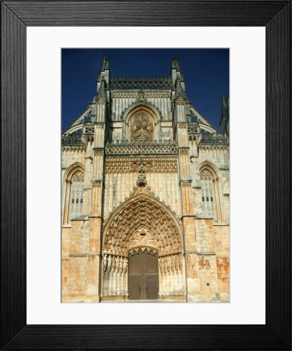 Framed Print : Batalha monastery, UNESCO World Heritage Site, Batalha, Estremadura, Portugal, Europe