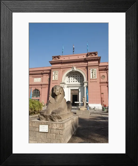 Framed Print : The Egyptian Museum, Cairo, Egypt, North Africa, Africa Framed Print : The Egyptian Museum, Cairo, Egypt, North Africa, Africa