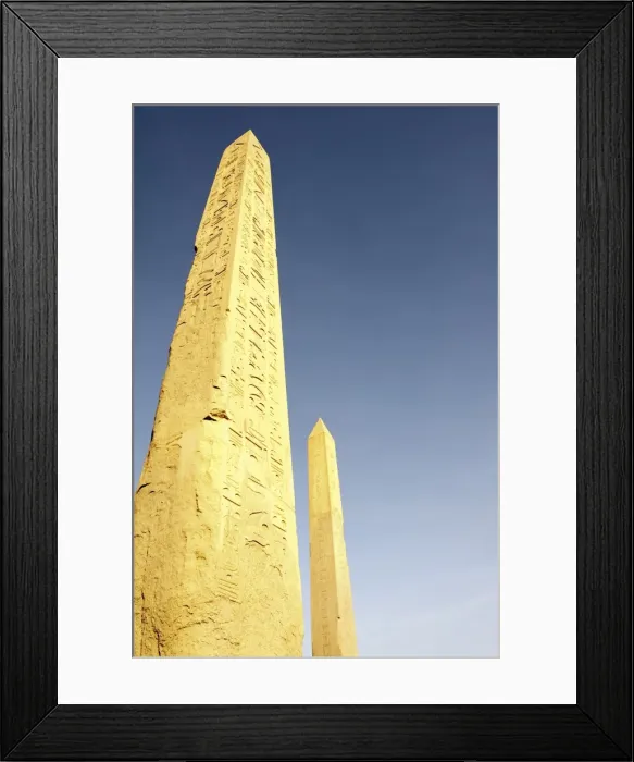 Framed Print : Obelisks, Temple of Karnak, Thebes, UNESCO World Heritage Site, Egypt, North Africa Framed Print : Obelisks, Temple of Karnak, Thebes, UNESCO World Heritage Site, Egypt, North Africa