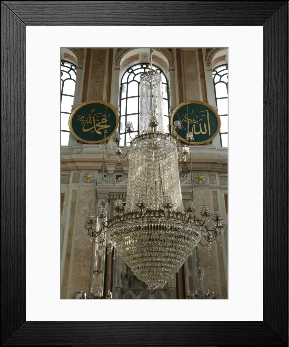 Framed Print : Interior, Ortakoy mosque, Istanbul, Turkey, Europe Framed Print : Interior, Ortakoy mosque, Istanbul, Turkey, Europe