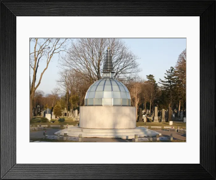 Framed Print : Buddhist stupa in Vienna central cemetery, Vienna, Austria, Europe Framed Print : Buddhist stupa in Vienna central cemetery, Vienna, Austria, Europe