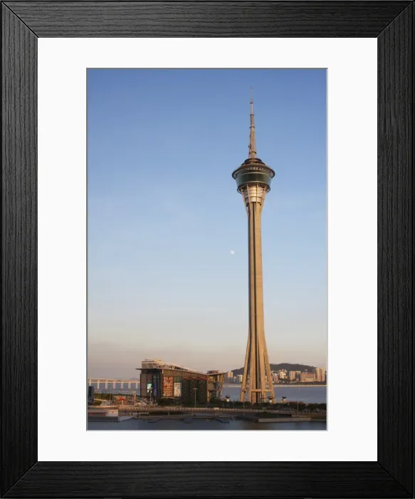 Framed Print : Macau Tower, Macau, China, Asia Framed Print : Macau Tower, Macau, China, Asia