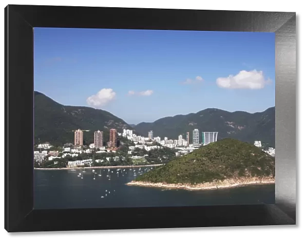 View of Repulse Bay from Ocean Park, Hong Kong Island, Hong Kong, China, Asia