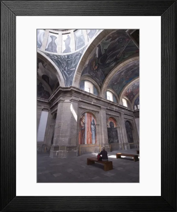 Framed Print : Instituto Cultural de Cabanas, built between 1805 and 1810, with murals by Jose Clemente Orozco painted between 1936 and 1939, Guadalajara, Jalisco, Mexico, North