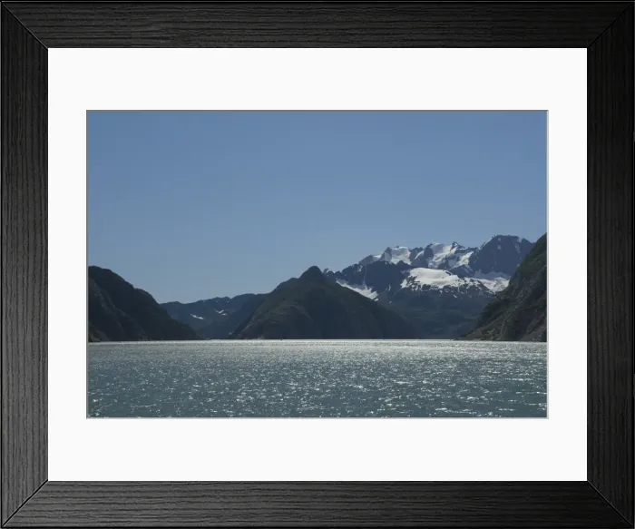 Framed Print : Kenai National Fjord, Prince William Sound, Alaska, United States of America Framed Print : Kenai National Fjord, Prince William Sound, Alaska, United States of America
