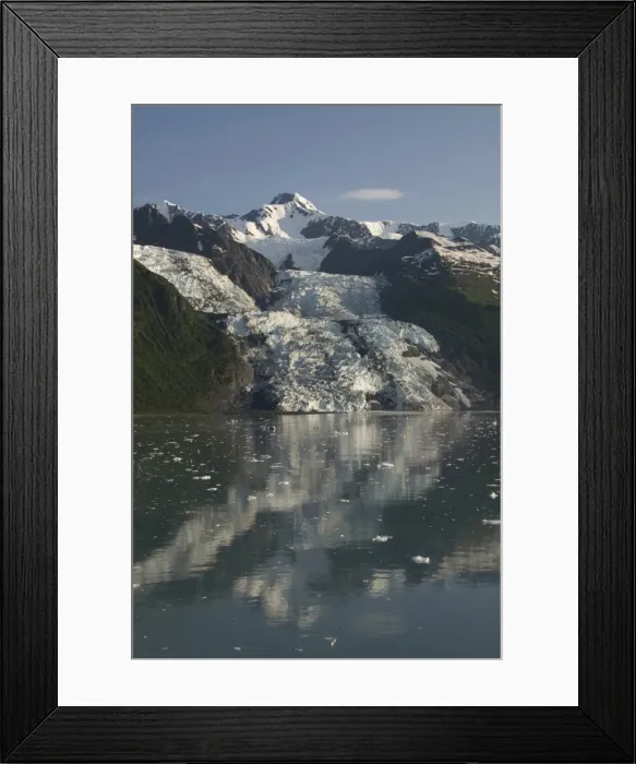 Framed Print : Vasser Glacier, College Fjord, Inside Passage, Alaska, United States of America Framed Print : Vasser Glacier, College Fjord, Inside Passage, Alaska, United States of America