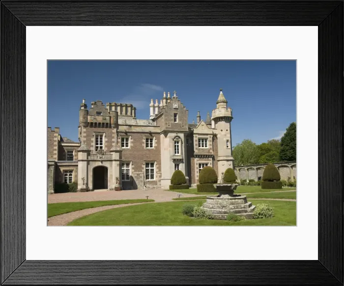 Framed Print : Abbotsford, home of Sir Walter Scott from 1812 to 1832, near Melrose, Borders Framed Print : Abbotsford, home of Sir Walter Scott from 1812 to 1832, near Melrose, Borders